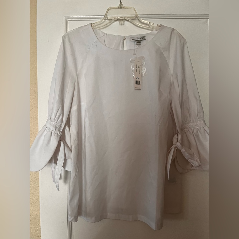 Women’s white blouse
